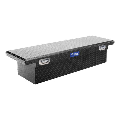 UWS 69 in. Gloss Black Aluminum Crossover Tool Box with Pull Handles (Heavy Packaging) - Super Arbor