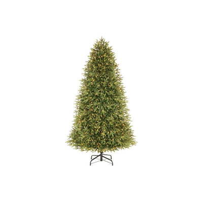 7.5 ft Jackson Noble Fir LED Pre-Lit Artificial Christmas Tree with 1200 Color Changing Micro Dot Lights - Super Arbor