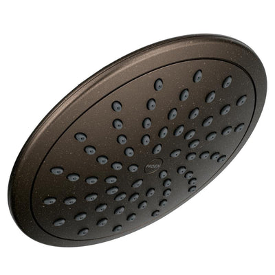 Eco-Performance 1-Spray 8 in. Single Wall Mount Low Flow Fixed Rain Shower Head in Oil Rubbed Bronze - Super Arbor