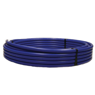 1-1/2 in. x 500 ft. CTS 250 psi NSF Poly Pipe in Blue - Super Arbor