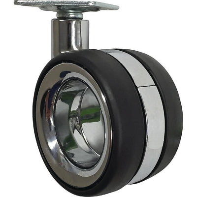 3 in. Vacant Twin Wheel Caster with 121 lbs. Load Capacity - Super Arbor