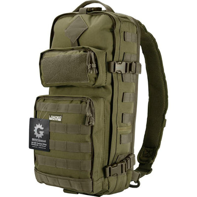 Loaded Gear 13 in. GX-300 Tactical Sling Backpack, Olive Drab Green - Super Arbor