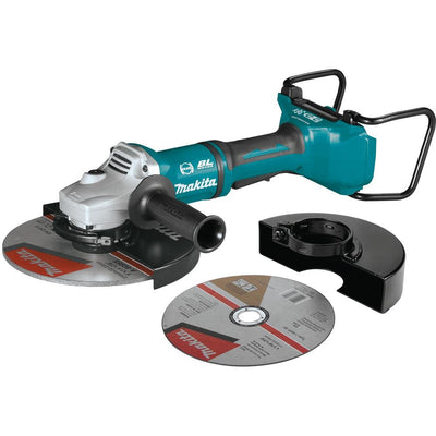 18-Volt X2 LXT Lithium-Ion (36V) Brushless Cordless 9 in. Paddle Switch Cut-Off/Angle Grinder w Electric Brake Tool Only - Super Arbor
