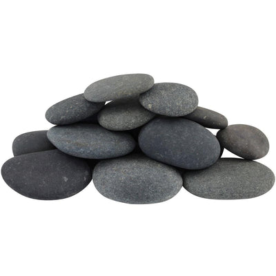 Vigoro 0.25 cu. ft. Bagged 1 in. to 2 in. Grey Mexican Beach Pebbles - Super Arbor