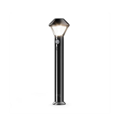 Smart Lighting Battery Black Motion Activated Outdoor Integrated LED Path Light - Super Arbor