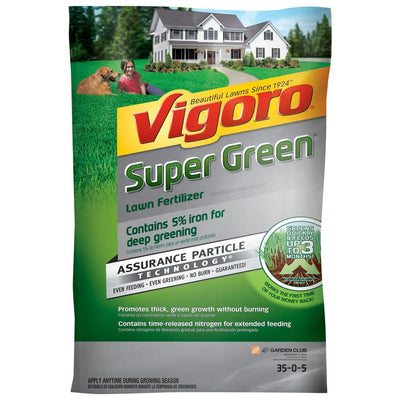 Vigoro Super Green 5,000 sq. ft. Lawn Fertilizer - Super Arbor