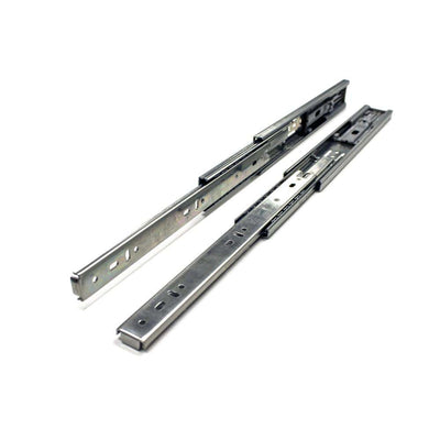 10 in. Side Mount Soft Close Full Extension Ball Bearing Drawer Slide with Installation Screws (1-Pair) - Super Arbor