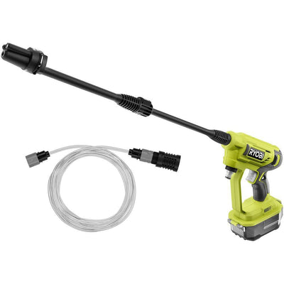 RYOBI ONE+ 18-Volt 320 PSI 0.8 GPM Cold Water Cordless Power Cleaner (Tool Only) - Super Arbor