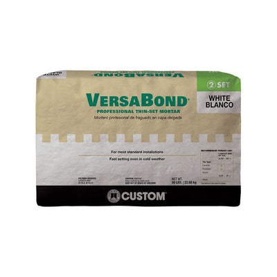 Custom Building Products VersaBond White 50 lbs. Fortified Thinset Mortar