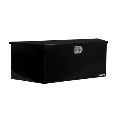 Buyers Products Company 16 in. x 16 in. x 49 in. Gloss Black Steel Trailer Tongue Truck Tool Box - Super Arbor