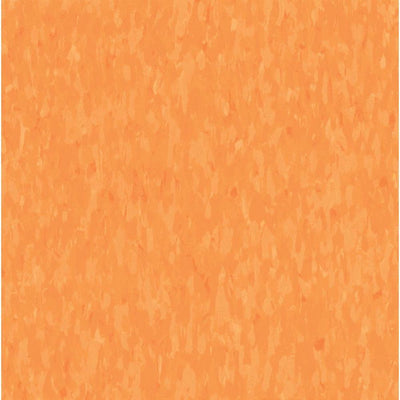 Armstrong Imperial Texture VCT 12 in. x 12 in. Screamin Pumpkin Standard Excelon Commercial Vinyl Tile (45 sq. ft. / case) - Super Arbor