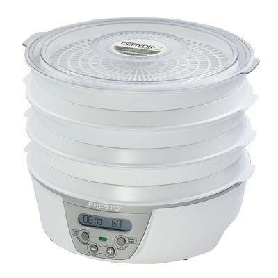 Dehydro 6 Tray White Digital Electric Food Dehydrator with Digital Thermostat and Timer - Super Arbor