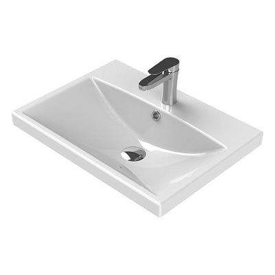 Nameeks Elite Wall Mounted Bathroom Sink in White - Super Arbor