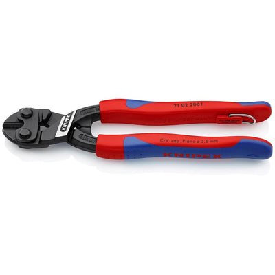 8 in. CoBolt Mini Bolt Cutters with Dual-Component Comfort Grips and Tether Attachment - Super Arbor