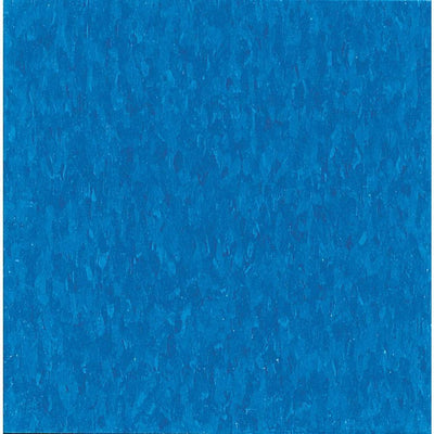 Armstrong Imperial Texture VCT 12 in. x 12 in. Caribbean Blue Standard Excelon Commercial Vinyl Tile (45 sq. ft. / case) - Super Arbor