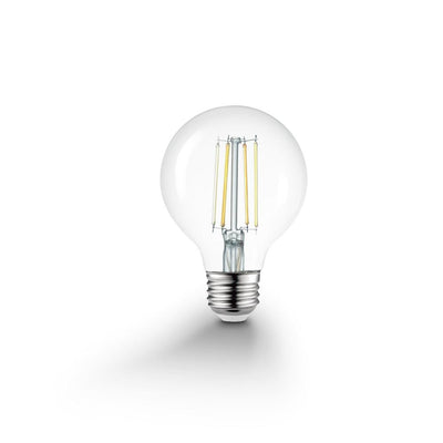 Globe Electric 60-Watt Equivalent Wi-Fi Smart G25 Vintage Edison Filament Tunable White LED Light Bulb - Super Arbor