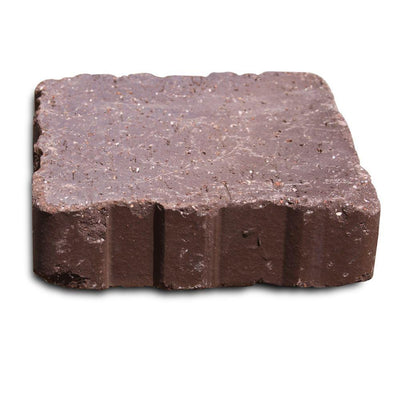 Relic 6 in. x 1.63 in. x 6 in. Brown Flash Clay Paver - Super Arbor