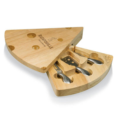 10 in. Ratatouille Swiss Cheese Board and Tools Set - Super Arbor