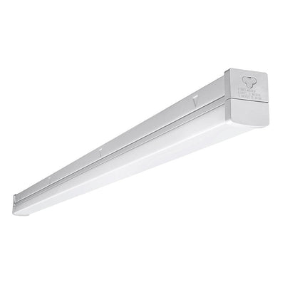 4 ft. 100-Watt Equivalent Integrated LED White Strip Light Fixture 5000K Linkable High Output 5000 Lumens Dimmable - Super Arbor