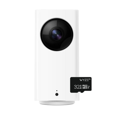 1080p Pan/Tilt/Zoom Indoor Wireless Wi-Fi Smart Home Camera Night Vision 2Way Audio Alexa/Google Ready 32GB Card - Super Arbor