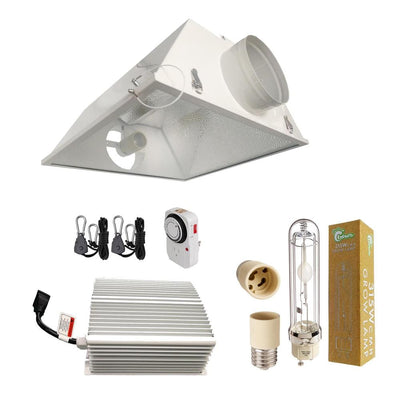 315-Watt CMH Ceramic Metal Halide Grow Light System with 6 in. Large Air Cooled Reflector - Super Arbor
