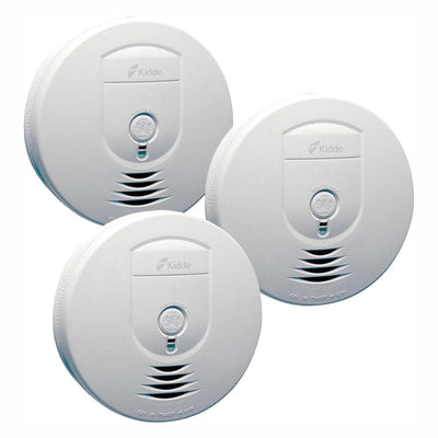 Battery Operated Smoke Detector with Wire-Free Interconnect (3-pack) - Super Arbor