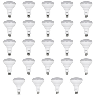 Feit Electric 65-Watt Equivalent (5000K) BR40 Dimmable LED Light Bulb, Daylight (24-Pack) - Super Arbor