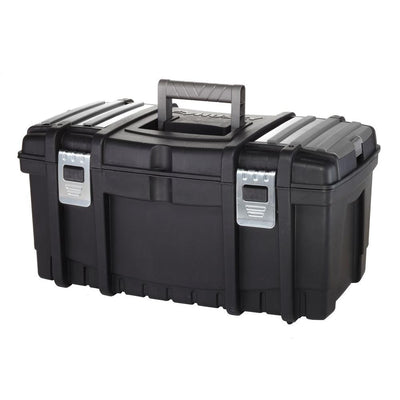 22 in. Tool Box with New Metal Latches - Super Arbor