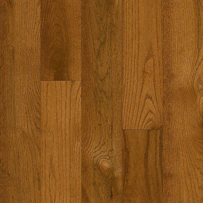 Bruce Plano Oak Gunstock 3/4 in. Thick x 5 in. Wide x Varying Length Solid Hardwood Flooring (23.5 sq. ft. / case) - Super Arbor