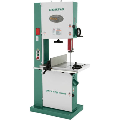 21" 5 HP Industrial Bandsaw with Brake - Super Arbor