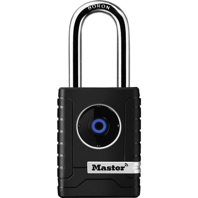 Bluetooth 2-7/32 in. Wide Zinc Outdoor Personal Use Padlock with 2 in. Shackle - Super Arbor