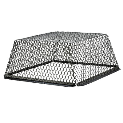 VentGuard 30 in. x 30 in. Stainless Steel Roof Wildlife Exclusion Screen in Black - Super Arbor