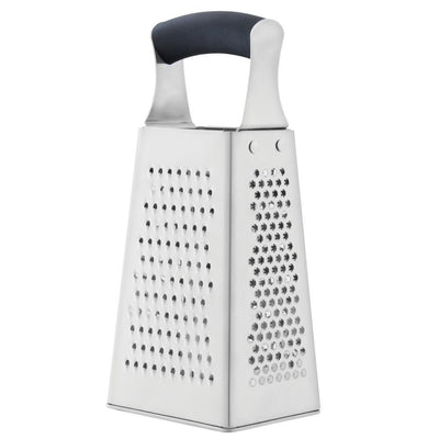 Essentials Stainless Steel 4-Sided Grater - Super Arbor