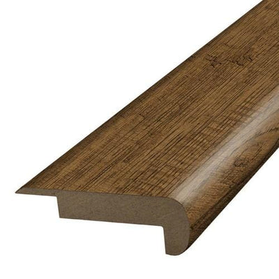 SimpleSolutions 2.37-in x 78.7-in Crest Ridge Hickory Prefinished Stair Nosing - Super Arbor