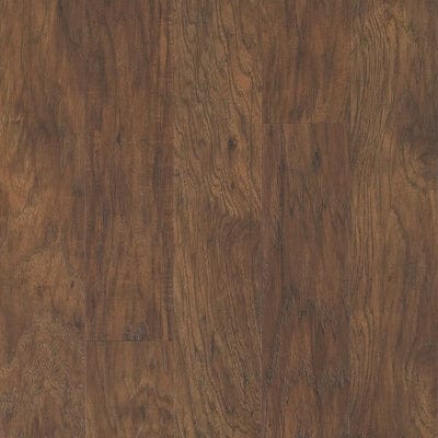 QuickStep Studio + Spill Repel Toasted Chestnut 4.85-in W x 3.93-ft L Handscraped Wood Plank Laminate Flooring