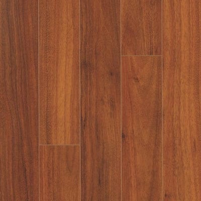 QuickStep Studio + Spill Repel Laguna Acacia 5.23-in W x 3.93-ft L Smooth Wood Plank Laminate Flooring