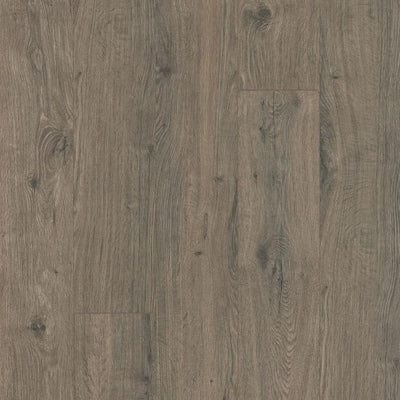 QuickStep Studio + Spill Repel Whistler Oak 6.14-in W x 3.93-ft L Embossed Wood Plank Laminate Flooring