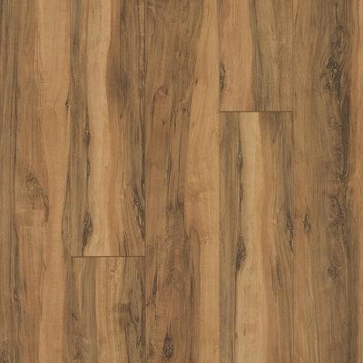 QuickStep Studio + Spill Repel Westend Apple 6.14-in W x 3.93-ft L Smooth Wood Plank Laminate Flooring