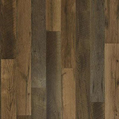Pergo TimberCraft + WetProtect Waterproof Antique Barnwood 6.14-in W x 47.24-in L Embossed Wood Plank Laminate Flooring