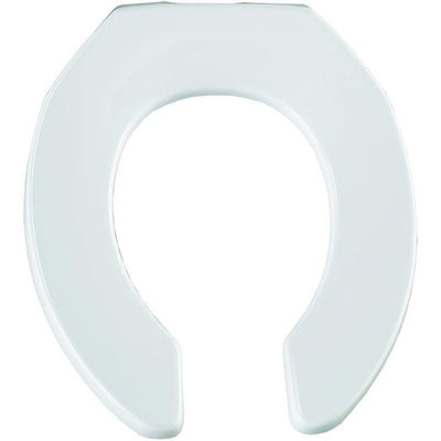 STA-TITE Round Open Front Toilet Seat in White - Super Arbor