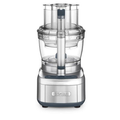 Elemental 13-Cup 3-Speed Silver Food Processor and Dicing Kit - Super Arbor