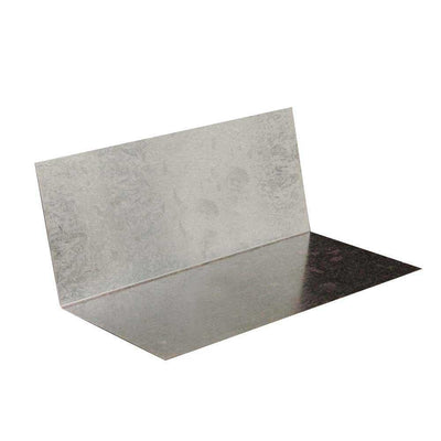 4 in. 4 in. x 8 in. Galvanized Steel Step Flashing