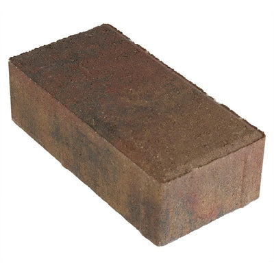 8 in. L x 4 in. W x 2.25 in. H 60mm Victorian Blend Concrete Holland Pavers Pallet (540-Piece/120 sq. ft./Pallet) - Super Arbor