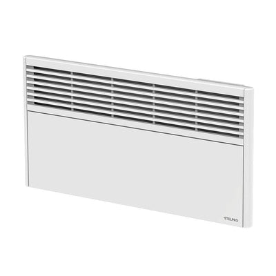 Orleans Low 38-7/8 in. x 13 in. 1500-Watt 240-Volt Forced Air Electric Convector in White with Built-in Thermostat - Super Arbor