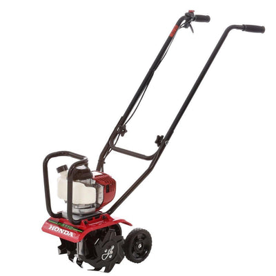 Honda 9 in. 25 cc 4-Cycle Middle Tine Forward-Rotating Gas Mini Tiller-Cultivator - Super Arbor