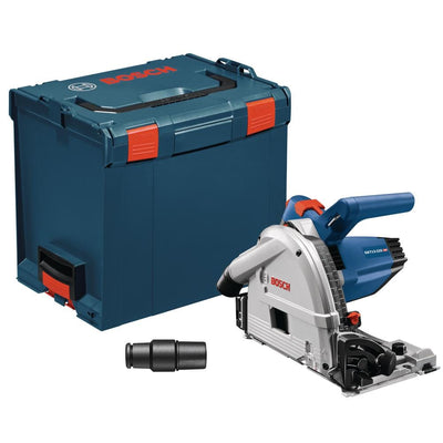 6-1/2 in. 13 Amp Corded Track Saw with Plunge Action and L-Boxx Carrying Case - Super Arbor