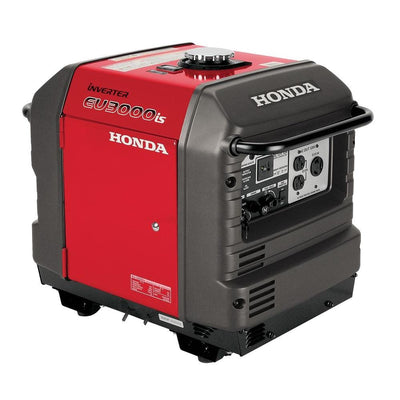 Honda 3000-Watt Gasoline Powered Electric Start Portable Generator with Eco-Throttle and Oil Alert