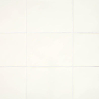 Marazzi LuxeCraft White 10 in. x 14 in. Glazed Ceramic Wall Tile (14.25 sq. ft. / case)