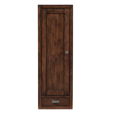 Addison 14.88 in. W x 11.88 in. D x 55.63 in. H Wall Mount Linen Cabinet in Mid-Century Acacia - Super Arbor