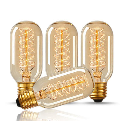 YANSUN 40-Watt T45 E26 Edison Incandescent Light Bulb (4-Pack) - Super Arbor